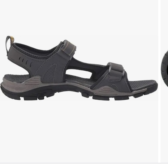 Nevados mens SZ 10 grey river sandals.
